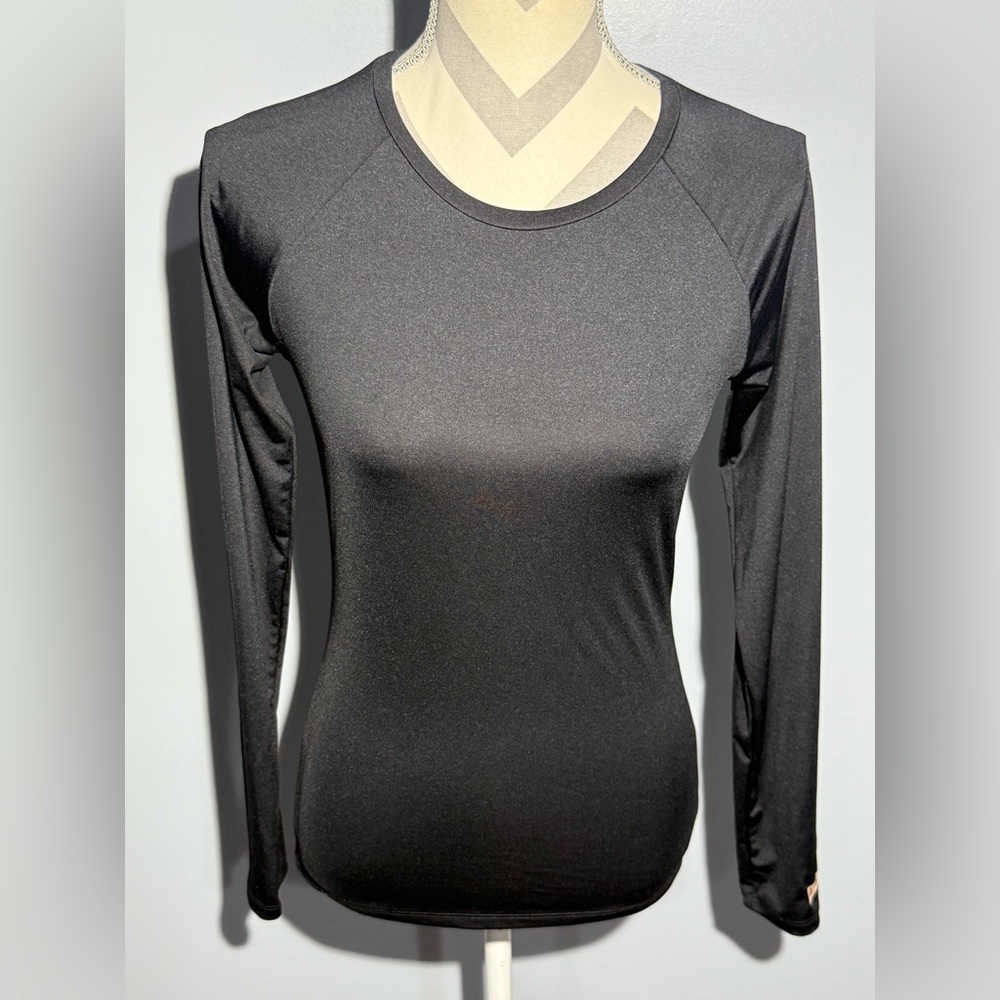 ASOS Black Fitted Long Sleeve T-Shirt